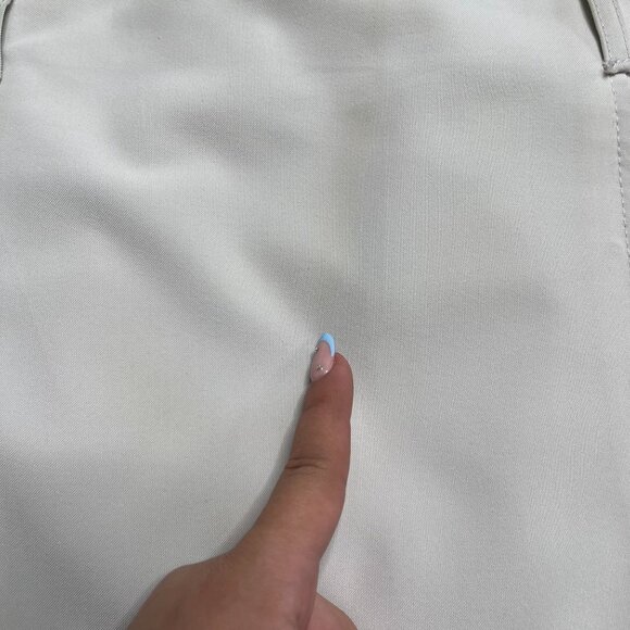 Prada Women's White Pencil High Waist Skirt Size 40 IT / US 4 - Picture 6 of 9